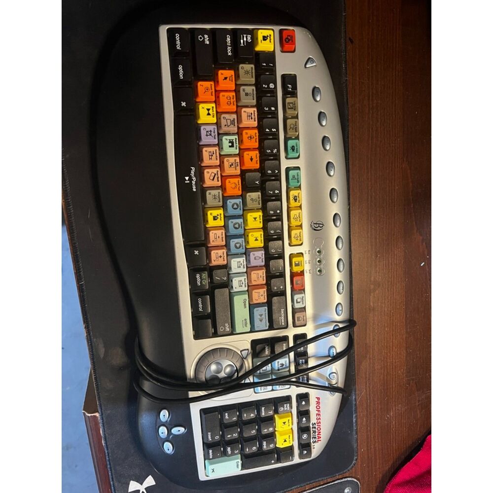 Bella Pro Series Keyboard 3.0 - Final Cut Pro Editing Shortcut Keyboard